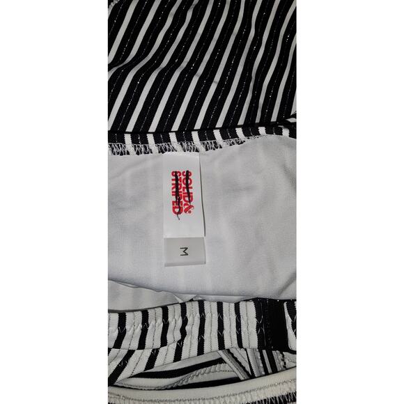 New Free People Solid & Striped The Bailey One-Piece Swimsuit $188 MEDIUM Black - Picture 7 of 9